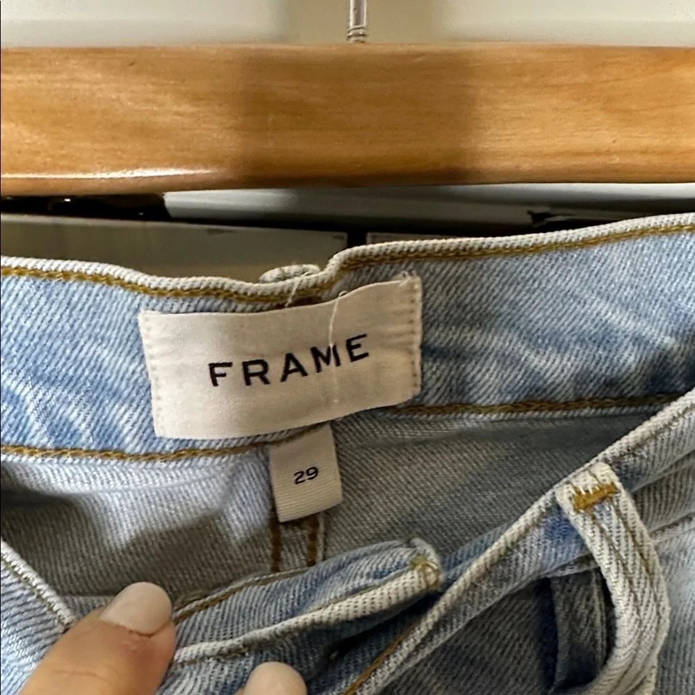 Frame Le Vintage Bermuda denim shorts Redondo Beach Sz29